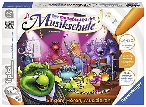 Ravensburger 00555 - Tiptoi Spiel Die monsterstarke Musikschule