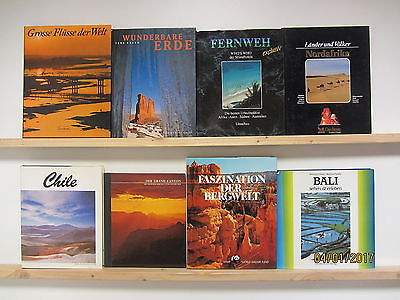 20  Bücher Bildbände Länder Landschaften der Welt Afrika Amerika Asien...