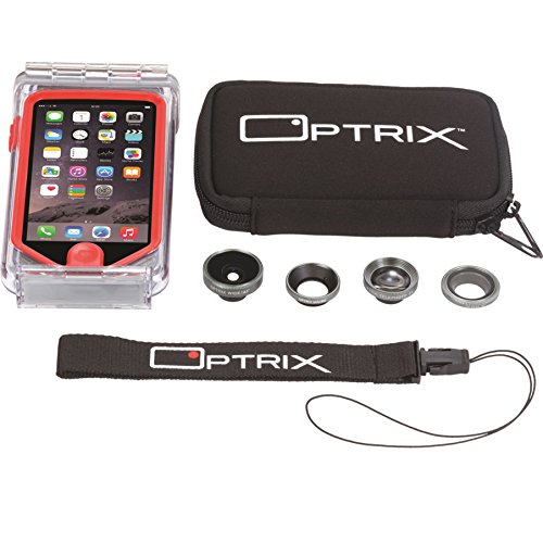 Optrix by Body Glove Pro Action Kamera Gehäuse (Wasserdichtes, geeignet für iPhone SE/5/5s)