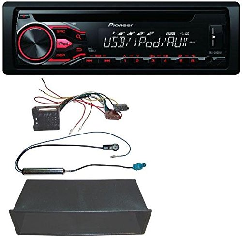 Pioneer DEH-2800UI CD MP3 USB AUX Autoradio für VW Polo, Lupo, Fox, Passat, T5