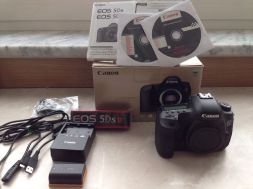 NEU Canon EOS 5DS R SLR-Digitalkamera Gehäuse <500 Auslösungen