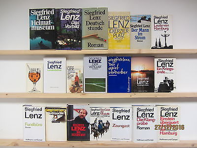Siegfried Lenz 20 Bücher Romane Erzählungen Klassiker der deutschen Literatur