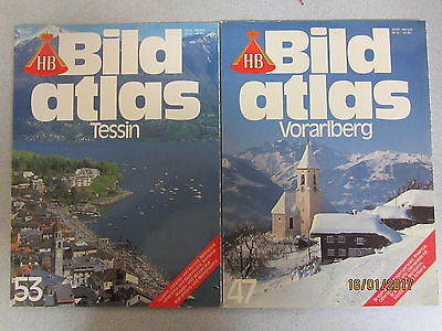 67 Bücher Hefte HB Atlas HB Atlanten Reiseführer national und international