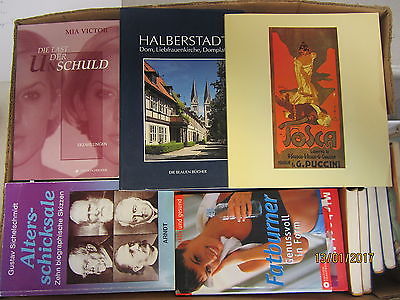 90 Bücher Softcover Romane Sachbücher u.a.