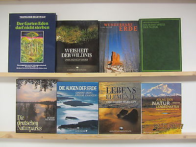 22  Bücher Bildbände Natur Umwelt Naturschutz Naturparadiese Nationalparks