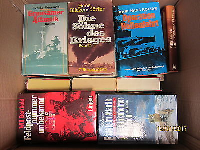 33 Bücher Romane Weltkriegsromane Kriegsromane 2. Weltkrieg