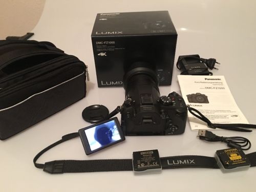Panasonic LUMIX DMC-FZ1000 20.1MP Digitalkamera - Schwarz (Kit mit DC 25-400mm O