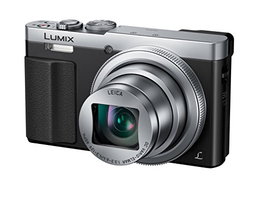 Panasonic DMC-TZ71EG-S Lumix Kompaktkamera (12,1 Megapixel, 30-fach opt. Zoom, 7,6 cm (3 Zoll) LCD-Display, Full HD, WiFi, USB 2.0) silber