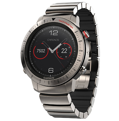 GARMIN Smartwatch f?nix Chronos Titan GPS UHR
