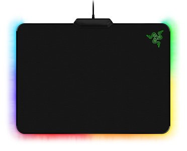 Razer Firefly Cloth Edition Gaming Mouse Mat (mit RGB Chroma Beleuchtung, Mauspad mit Stoffoberfläche für professionelle Gamer)