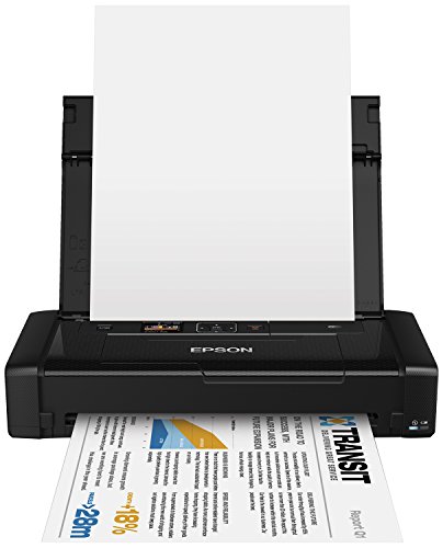 Epson WorkForce WF-100W MobilePrinter A4 Tintenstrahldrucker (Wi-Fi) schwarz