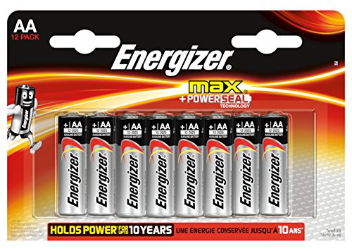 Energizer E300112602 - Batterie Max AA / Mignon / LR6 12er Pack