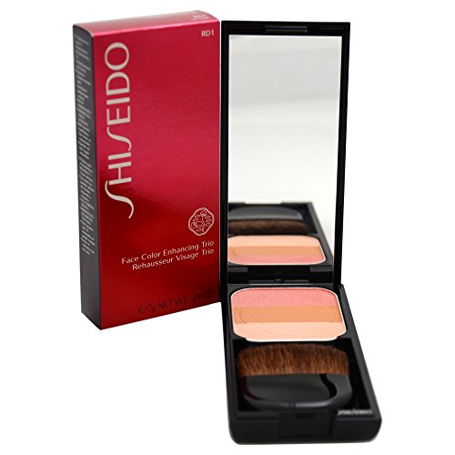 Shiseido Face Color Enhancing Trio unisex, Puder 7 g, Farbe: RD1 - apple, 1er Pack (1 x 0.088 kg)