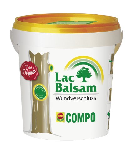 COMPO Lac Balsam®, rindenfarbiges Wundverschlussmittel, für Obst- und Ziergehölze, nicht bienengefährlich, 1 kg