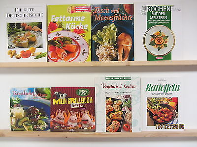 30 Bücher Kochbücher nationale und internationale Küche großformatige Bücher