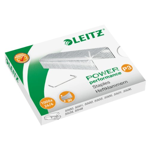 Leitz 55720000 Power Performance P3 Heftklammern 1000 Stück