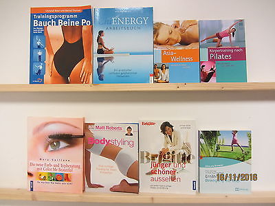 42 Bücher Wellness Pilates Bodystyling Asia-Wellness Schönheit Typberatung
