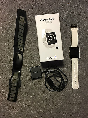 GARMIN Vivoactive Sport-GPS-Smartwatch  / Sportstracker Weiß