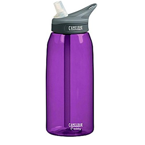 Camelbak EDDY Wasser Trink Flasche Lila 1000 ml Sport Outdoor BPA frei Tropfsicher, 53535