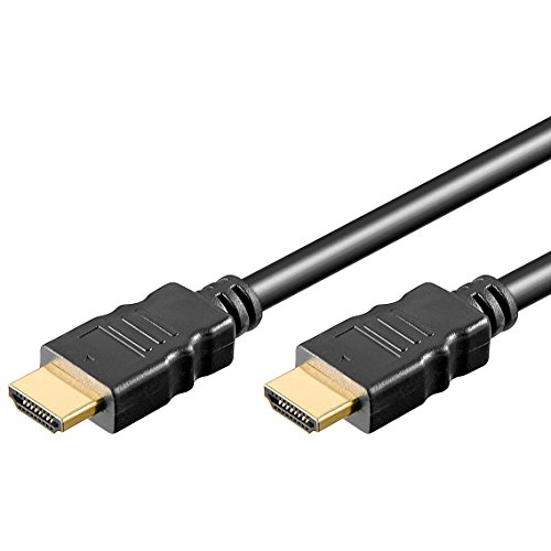 Wentronic HDMI High Speed Kabel 4K, Ultra-HD, Full-HD, 3D, vergoldete Stecker 1,5 m