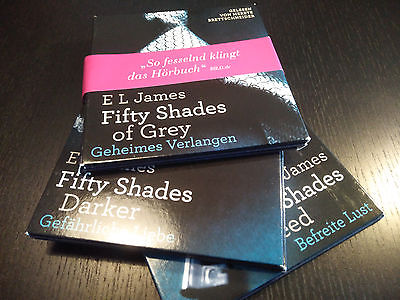 50 Fifty Shades of Grey 1-3 Hörbuch ungekürzt - Gesamtausgabe 6 CDs (2013)