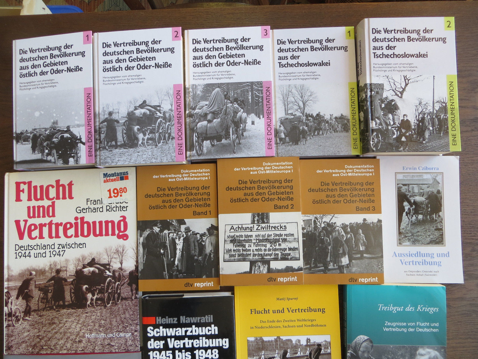 16 x 2. WK Weltkrieg Flucht und Vertreibung Ostpreußen Sudeten Bücherpaket