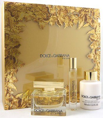 Dolce & Gabbana The One Set 50 ml Eau de Parfum & 100 ml BL & 7,4 ml Rollerball