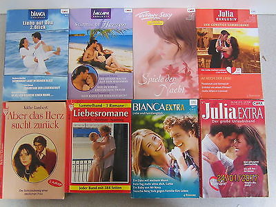 75 Bücher Taschenbücher Julia exklusiv Julia extra baccara Bianca Liebesromane