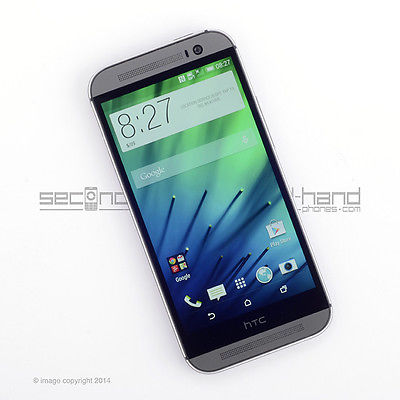 HTC One M8 16GB Gunmetal Grey Unlocked Smartphone Good Condition
