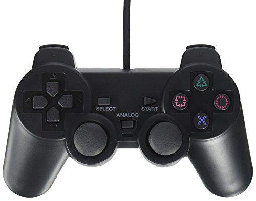 OSTENT Wired Controller Gamepad Kompatibel für Sony PS2 Konsole Dual Shock Videospiele
