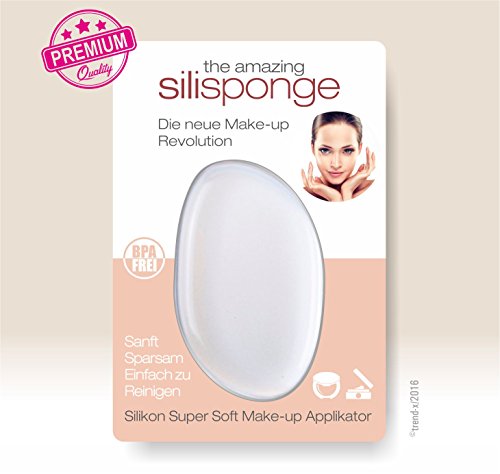 Silisponge (Original) Silikon Make-up Applikator. BPA frei und SGS geprüft... kein PU-Gel!