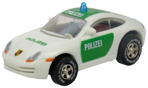 Darda 50313 - Porsche 911 Polizei grün, ca. 7,7 cm