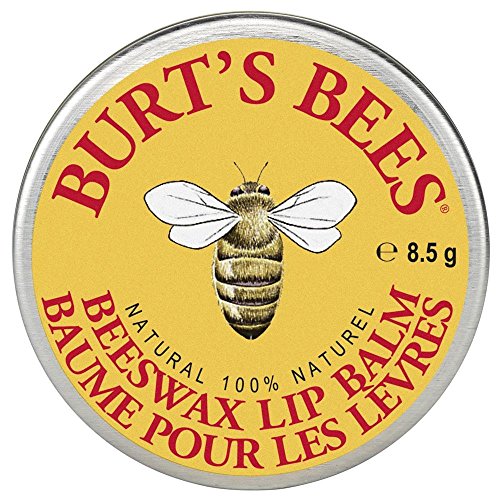 Burt's Bees 100% Natural Lip Balm Tin, Beeswax (in der traditionellen Dose), 1er Pack (1 x 8,5 g)