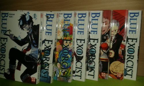 Blue Exorcist Band 1-8, Manga,  Kazue Kato,  Humor, Action,  super Zustand! 