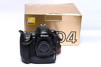 Nikon D D4 16.2 MP SLR-Digitalkamera - Schwarz (Nur Gehäuse) / Body only RG MwSt
