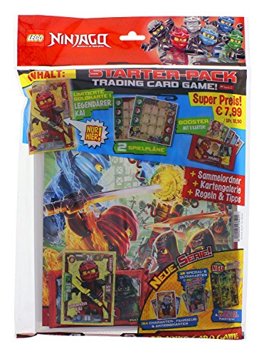 Top Media 176401 Sammelkarten LEGO Ninjago Serie II Starterpack