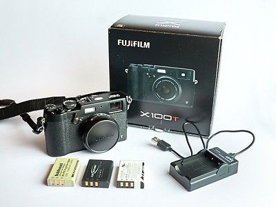 Fujifilm X100T mit OVP Schwarz / Black