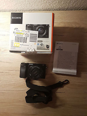 Sony Alpha ILCE-6000L 24.3 MP SLR-Digitalkamera - Schwarz (16-50mm Objektiv)