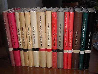 Bibliothek Suhrkamp Konvolut 15 Bücher , Paket II