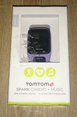 Tom Tom Spark Cardio + Music Fitness GPS Uhr  *small*lila 