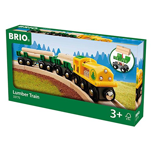 BRIO 33775 - Holz Transportzug, bunt