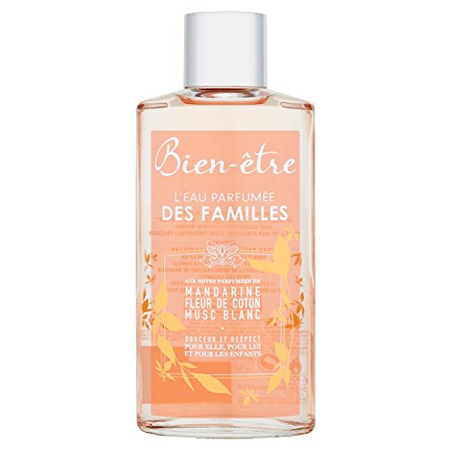 Eau de Bien Etre - Eau de Cologne Duftwasser der Familien - 250 ml Mandarine Fleur de Baumwolle