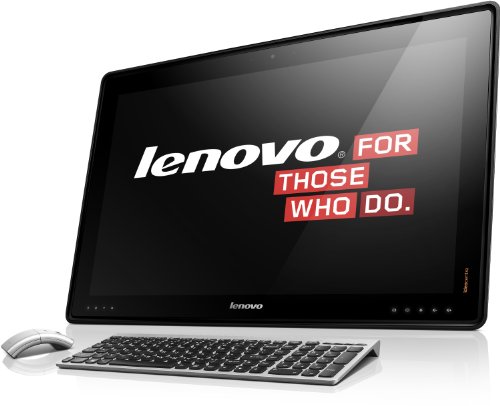 Lenovo Horizon 27 68,58 cm (27 Zoll) FHD LED All-in-One Desktop-PC (Intel Core i7 3537U, 3,1GHz, 8GB RAM, Hybrid 1TB HDD + 8GB SSHD, NVIDIA GeForce GTX 750TI/2GB, DVD, Win 8.1) schwarz