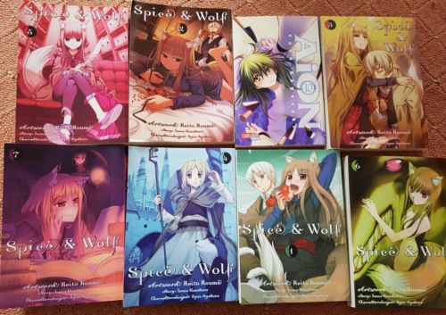 Bücherpaket Spice & Wolf Manga -  Bände 1 - 7  Deutsche Mangas  