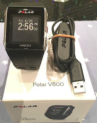 Polar V800 GPS Multi Sportuhr schwarz mit Garantie