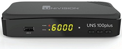 Univision UNS100+ Full HD Satelliten Receiver (HDMI/SCART/USB/EPG/PVR)