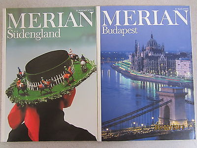 76 Bücher Hefte Merian Verlag Merianhefte national und international Reiseführer