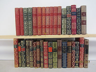 34 Bücher Romane Klassiker der Weltliteratur in edlem Kunstledereinband