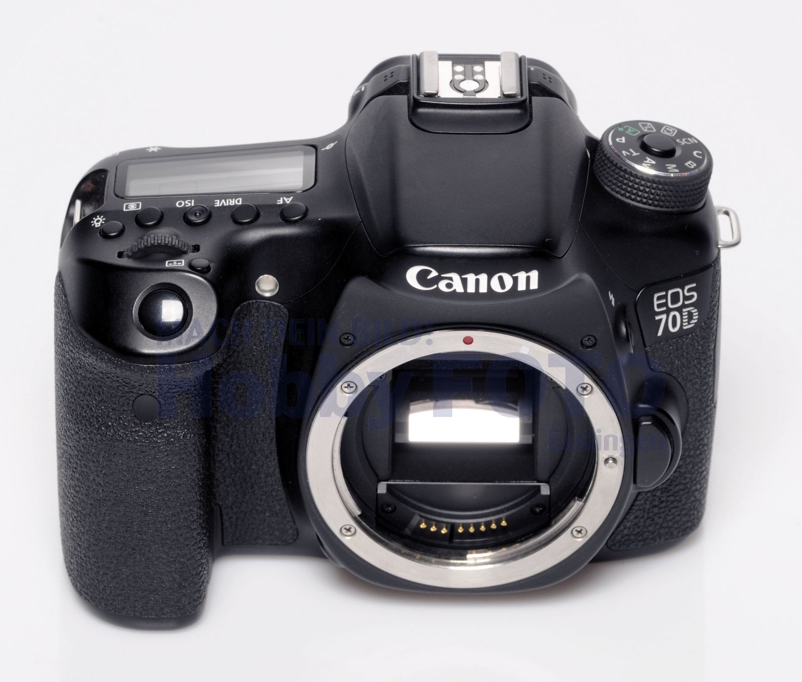 Canon EOS 70D 20.2 MP SLR-Digitalkamera - Schwarz (Nur Gehäuse) -gebraucht-