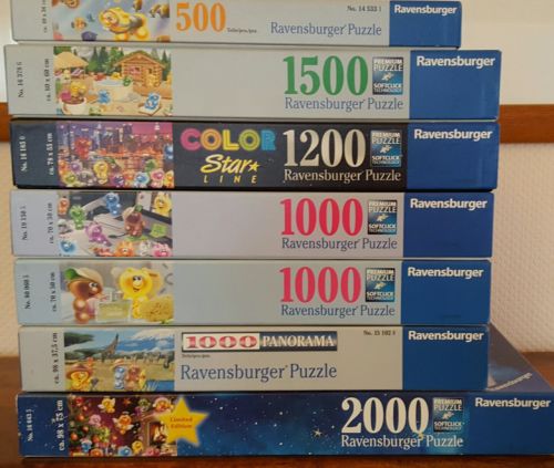 Gelini Puzzlesammlung Ravensburger 500, 1000, 1200, 1500 und 2000 Teile  